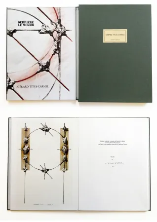 Иллюстрированная Книга Titus Carmel - Derrière le Miroir n° 243. GÉRARD TITUS-CARMEL (Janvier 1981). TIRAGE DE LUXE SIGNÉ.