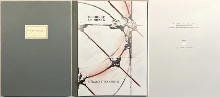 Иллюстрированная Книга Titus Carmel - Derrière le Miroir n°243. GÉRARD TITUS-CARMEL. Janvier 1981. TIRAGE DE LUXE SIGNÉ PAR L'ARTISTE.