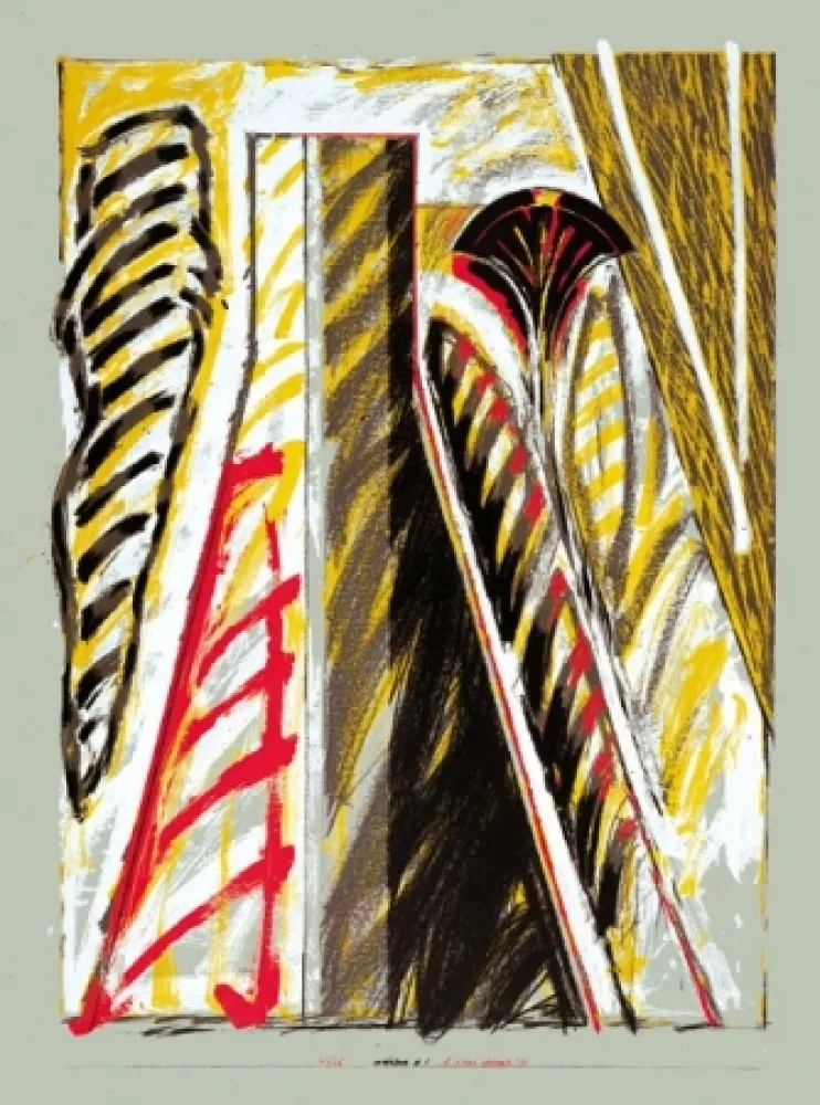 Литография Titus Carmel - Interieur