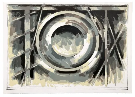 Литография Titus Carmel - Sans titre 1