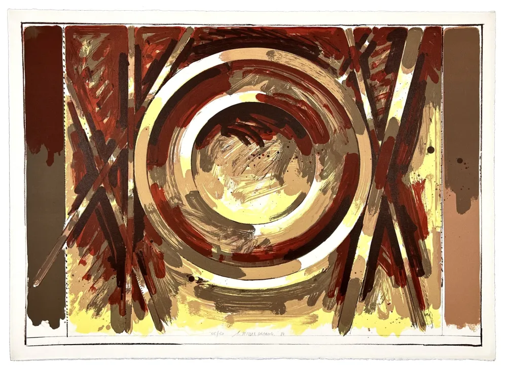 Литография Titus Carmel - Sans titre 2