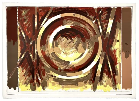 Литография Titus Carmel - Sans titre 2