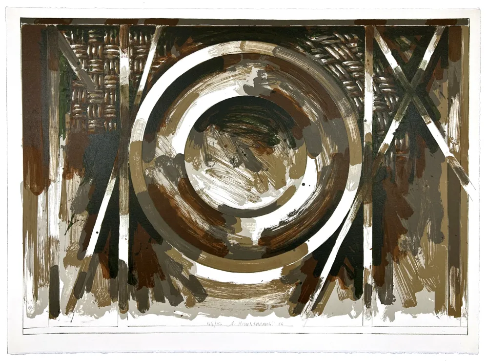 Литография Titus Carmel - Sans titre 3