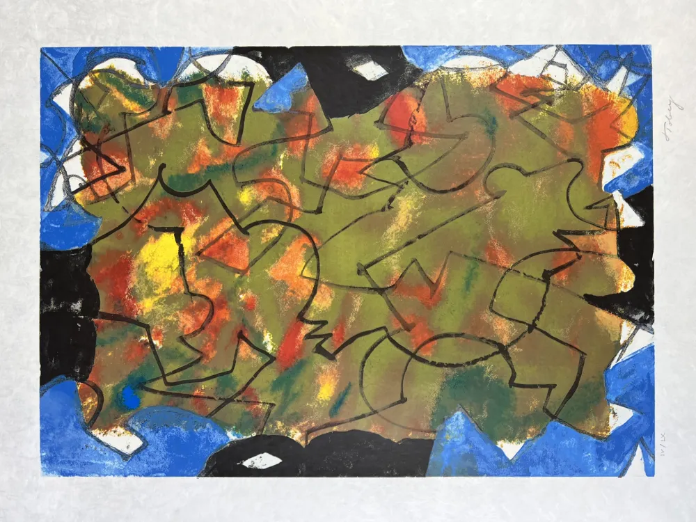 Литография Tobey - Glowing Fall