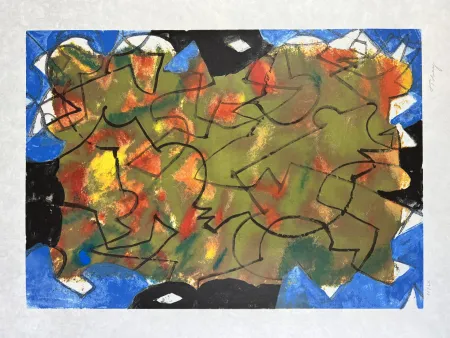 Литография Tobey - Glowing Fall