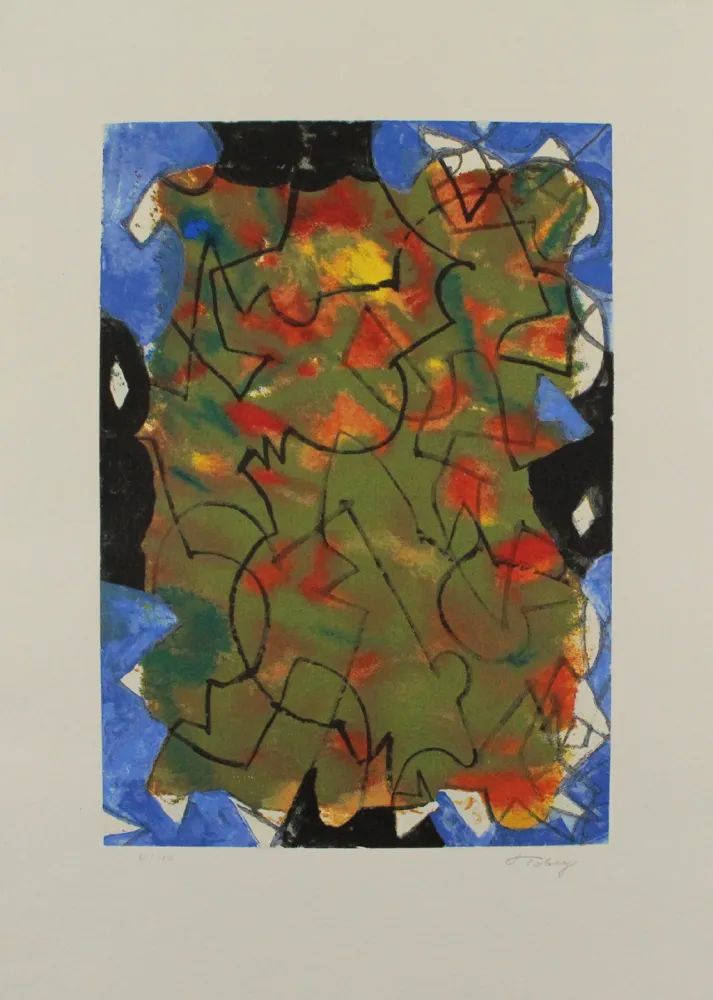 Литография Tobey - Glowing Fall