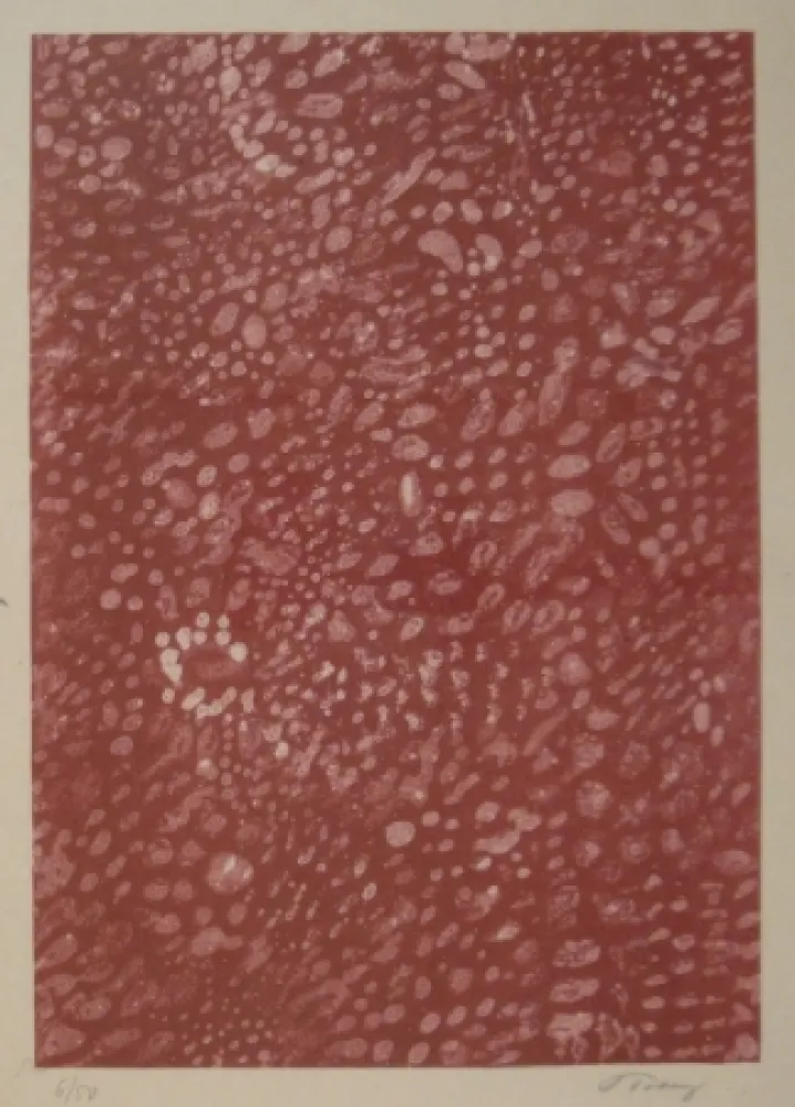 Литография Tobey - Komposition.