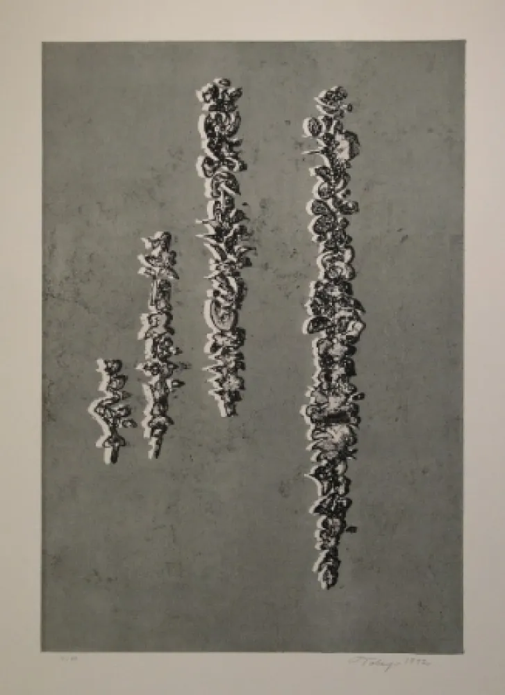 Акватинта Tobey - They’ve come back I