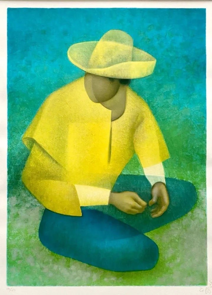 Литография Toffoli - Le Mexicain