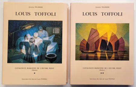 Иллюстрированная Книга Toffoli - Louis Toffoli Catalogue raisonné de l'oeuvre peint (Huiles) Tome 1 et 2