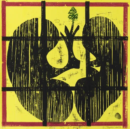 Гравюра На Дереве Toguo - Alive in a box 11