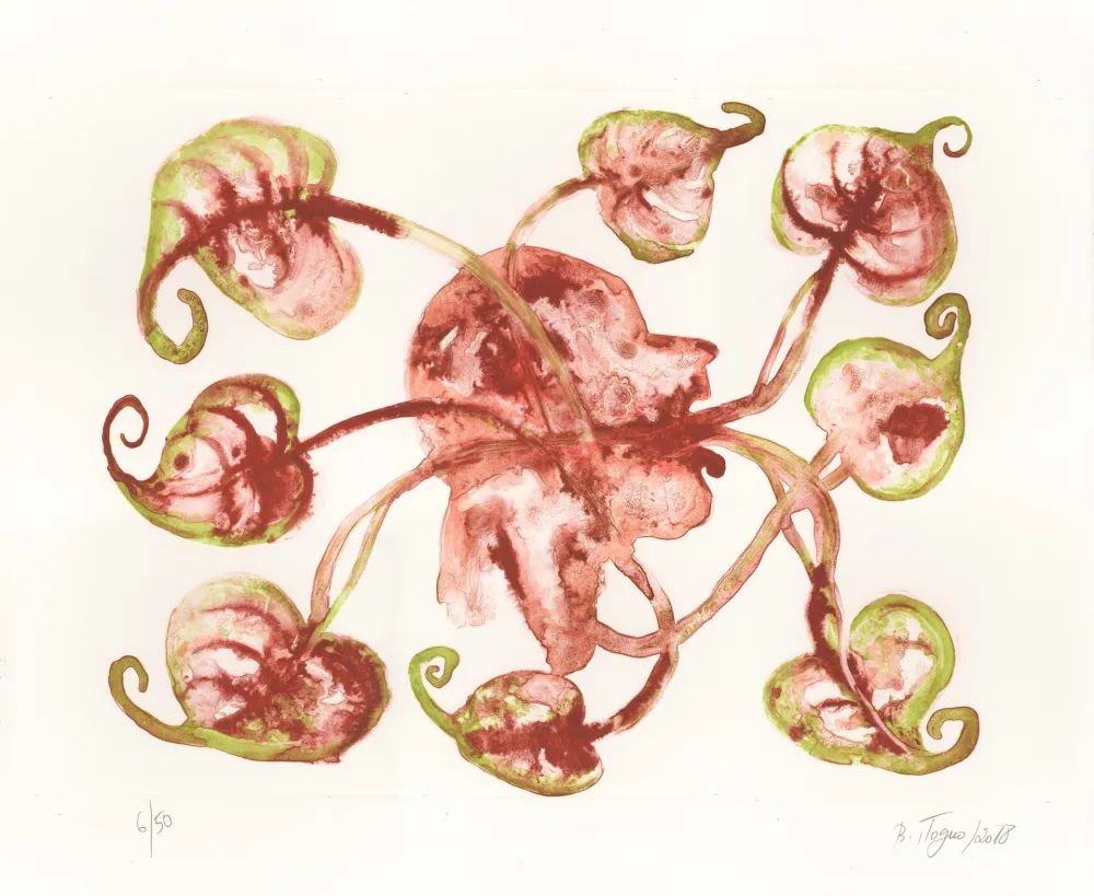 Литография Toguo - Blowing Headache