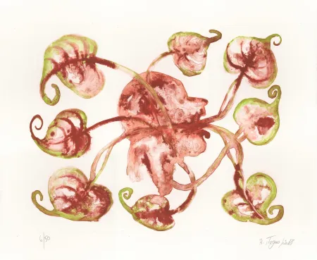 Литография Toguo - Blowing Headache