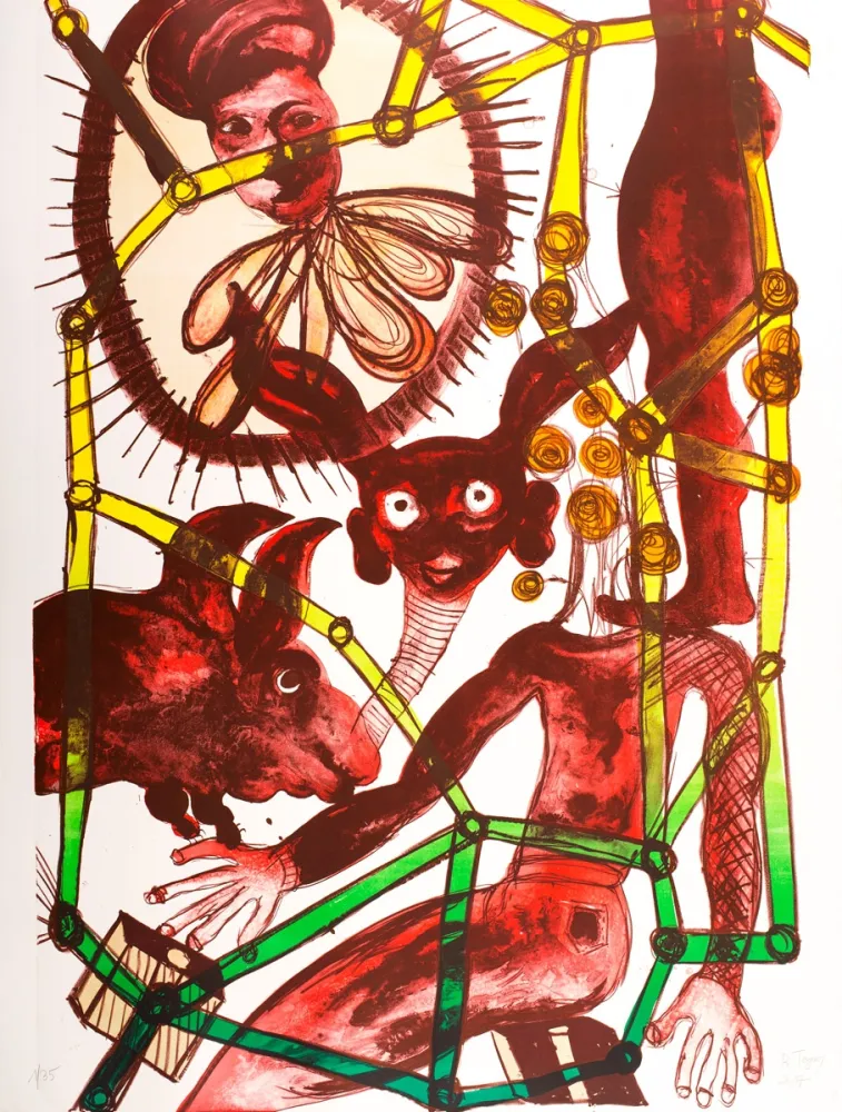 Литография Toguo - Looking for your Track