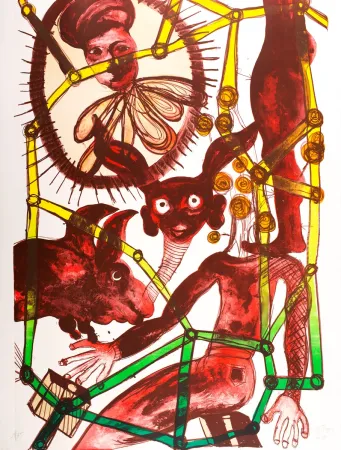 Литография Toguo - Looking for your Track