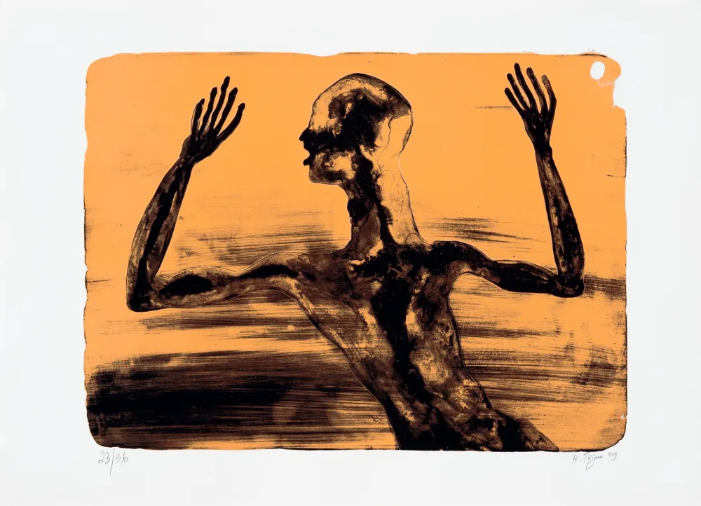 Литография Toguo - Soundless scream