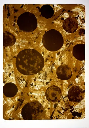 Литография Tøjner - Recherche de formes dispersées I