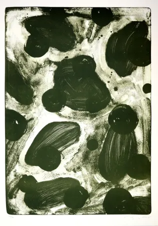 Литография Tøjner - Recherche de formes dispersées II