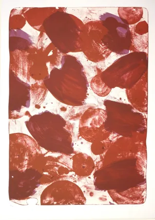 Литография Tøjner - Recherche de formes dispersées VII