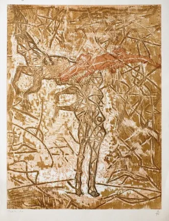 Гравюра На Дереве Toledo - Crocodrilos de cabeza