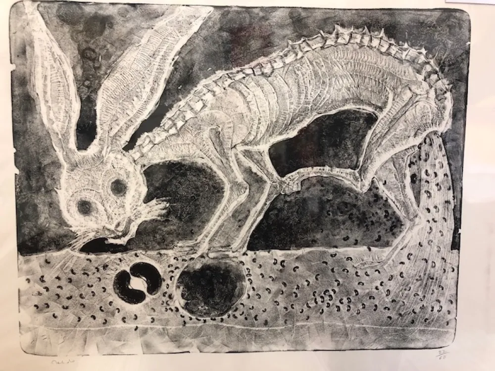 Литография Toledo - El origin del frijol