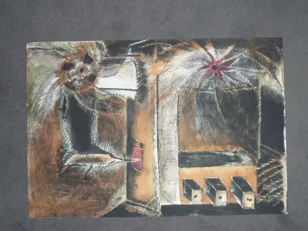 Литография Toledo - Hommage à Joan Prats