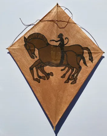 Нет Никаких Технических Toledo - Monkey Riding Horse Kite