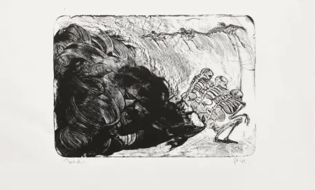 Литография Toledo - Recuerdos de Mexico III