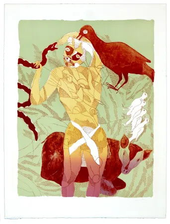 Литография Toledo - Sans titre