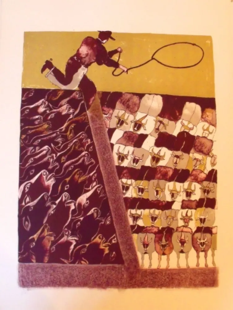 Литография Toledo - Sans titre