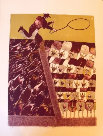 Литография Toledo - Sans titre