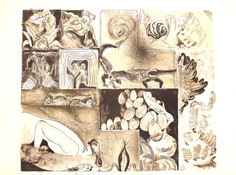 Литография Toledo - Sans Titre 