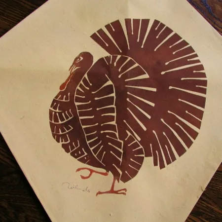 Сериграфия Toledo - Turkey kite I