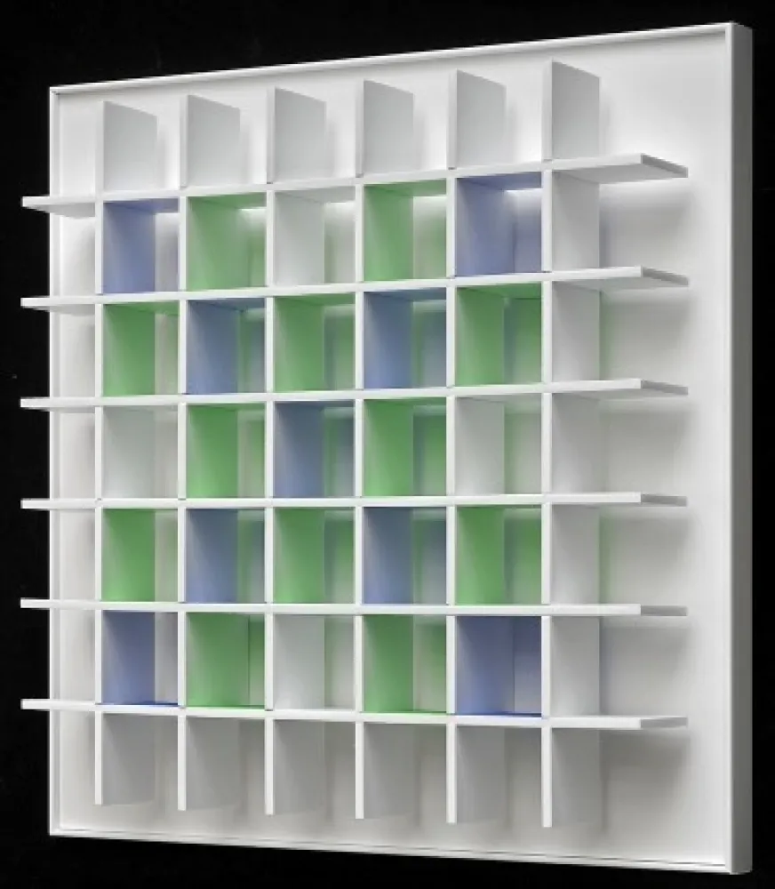 Сериграфия Tomasello - Grille Chromoplastique c