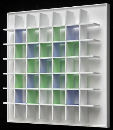 Сериграфия Tomasello - Grille Chromoplastique c