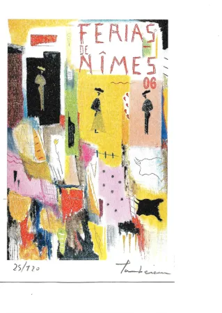 Гашение Tombereau - NIMES FERIA  (2006) 