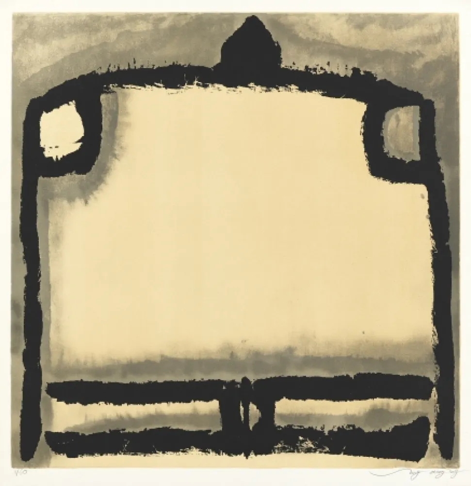 Литография Tongzhengang - Le vide