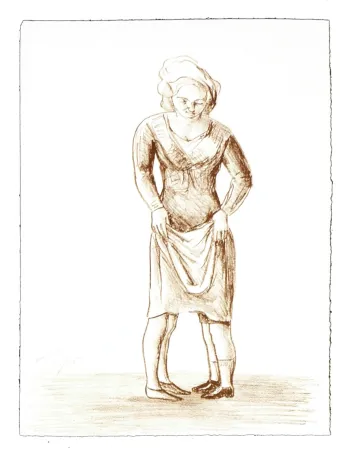 Литография Topor - 6 Neuf Grâces