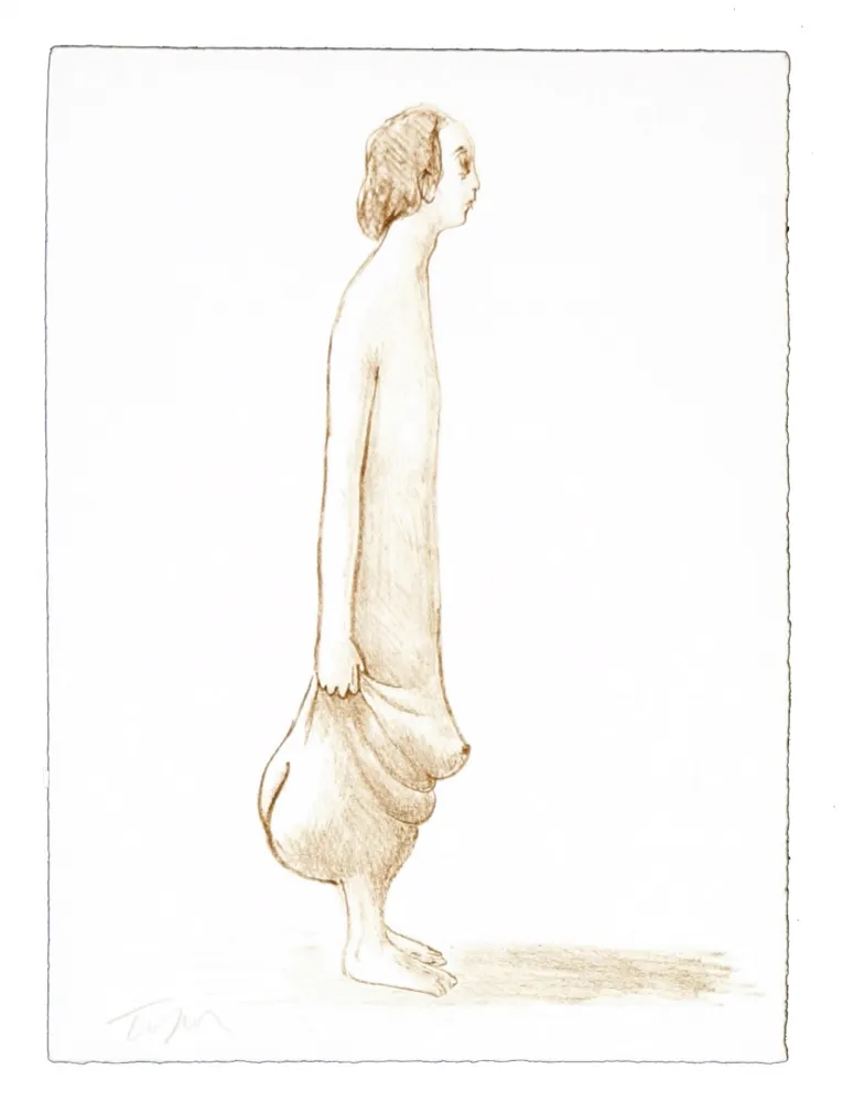 Литография Topor - 9 Neuf Grâces