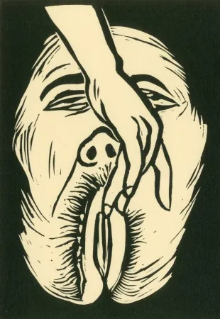 Линогравюра Topor - Annulaire