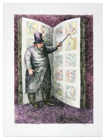 Литография Topor - Sans titre