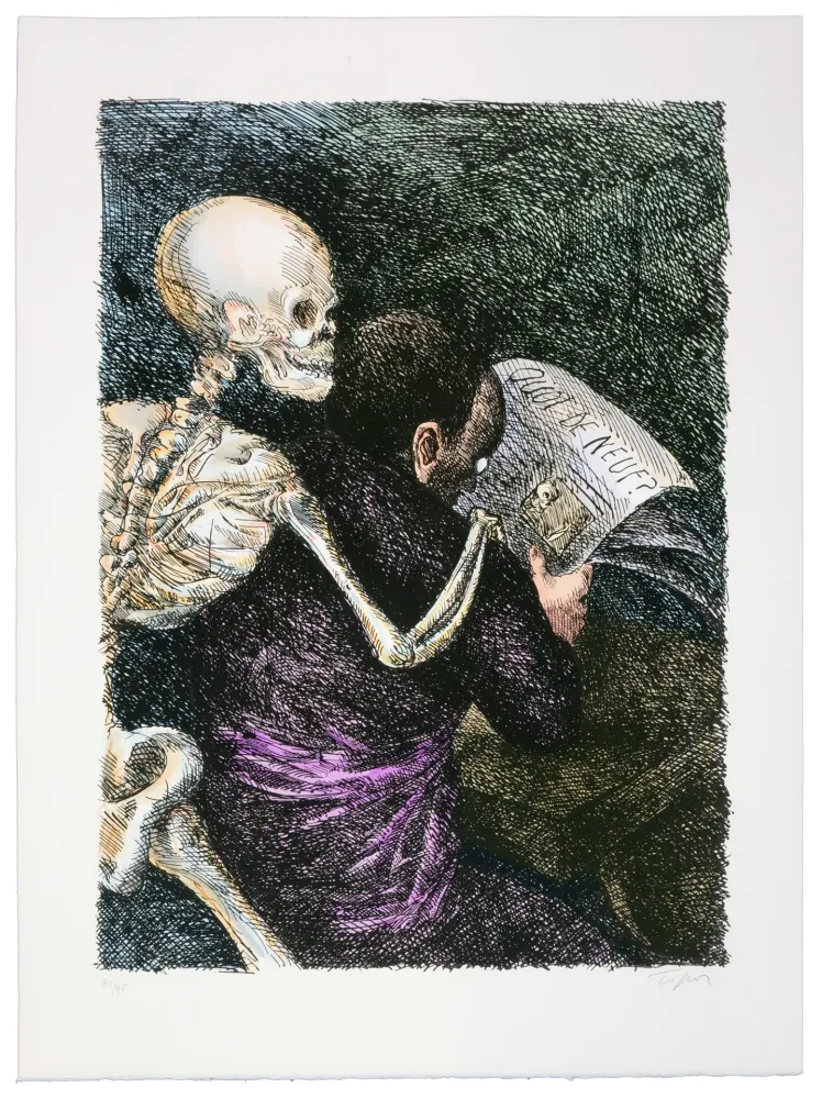 Литография Topor - Sans titre