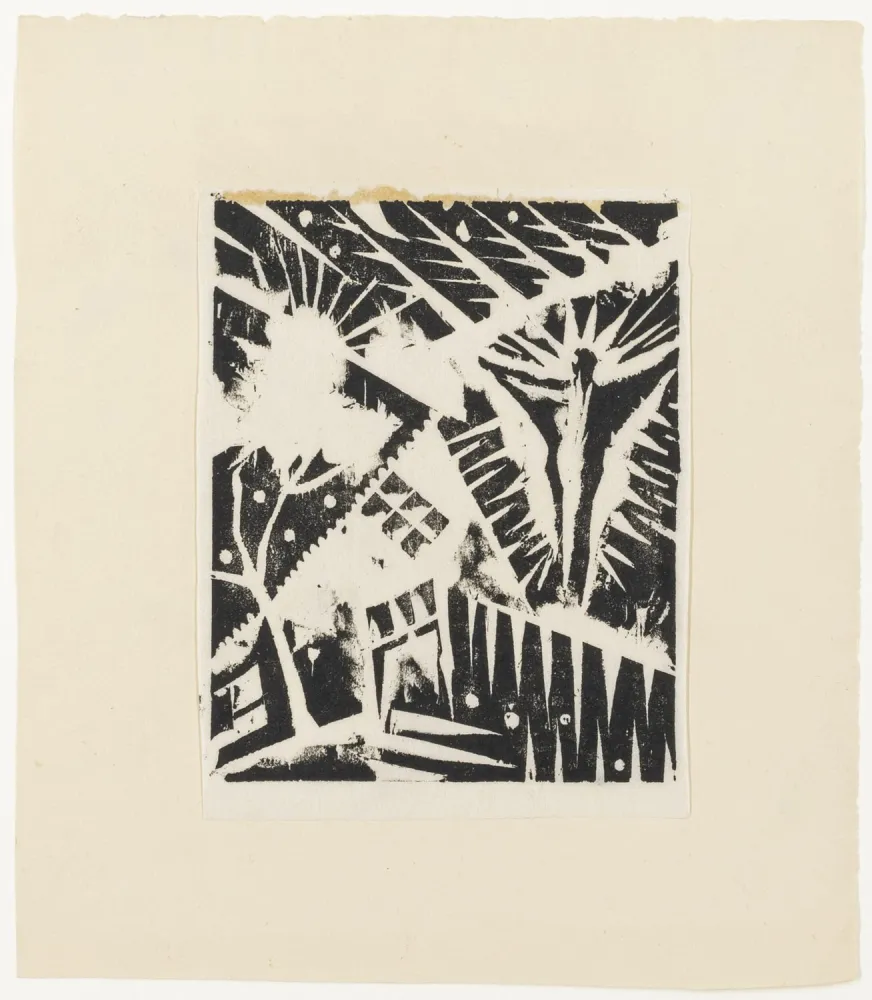 Гравюра На Дереве Topp - Spektrale Figur (Spectral Figure)