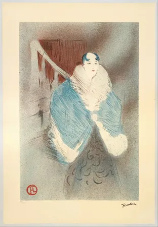 Литография Toulouse-Lautrec - Elsa la viennoise