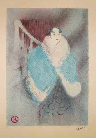 Литография Toulouse-Lautrec - Elsa la viennoise