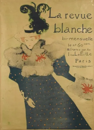 Литография Toulouse-Lautrec - La Revue Blanche