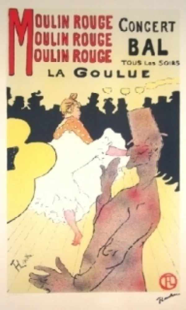 Литография Toulouse-Lautrec - Moulin Rouge