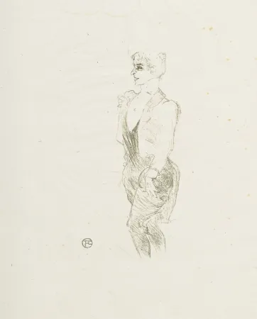 Литография Toulouse-Lautrec - Portraits d’Acteurs & d’Actrices : Mary Hamilton, 1898