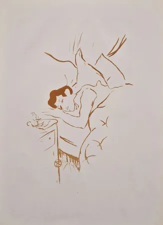 Литография Toulouse-Lautrec - Ta bouche