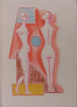 Литография Tozzi - SENZA TITOLO